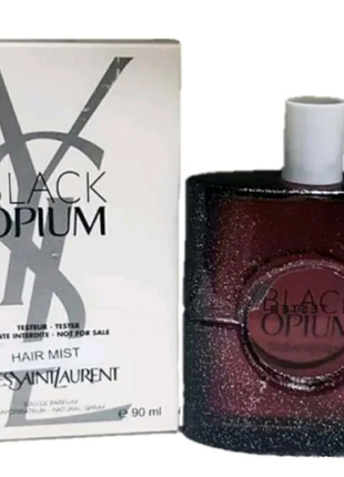 Жіночі парфуми тестер "yves saint laurent black opium hair mist"