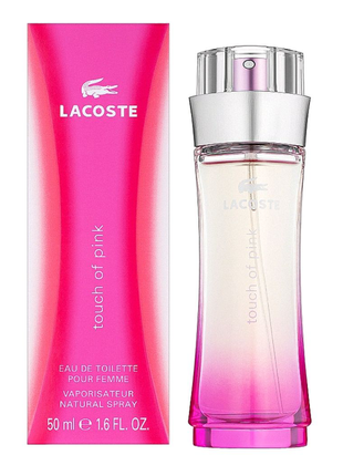 Жіночі парфуми "lacoste touch of pink" 90ml