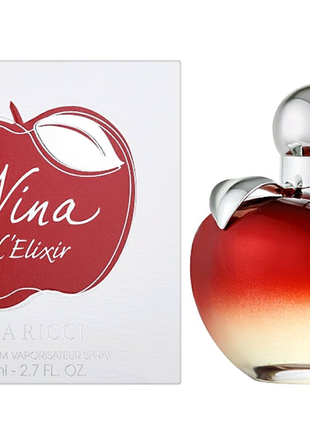 Жіночі парфуми "nina ricci l'elixir" 80ml