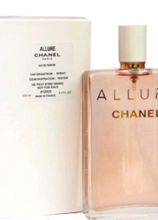 Жіночі парфуми тестер "chanel allure" 100ml