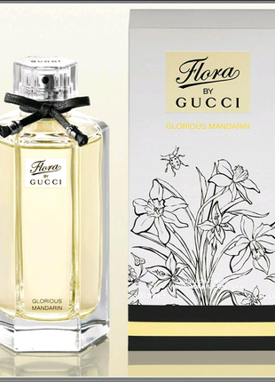 Духи женские "gucci flora by gucci glorious mandarin" 100ml