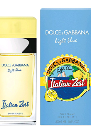 Парфуми чоловічі "dolce&gabbana light blue italian zest" 125ml1 фото