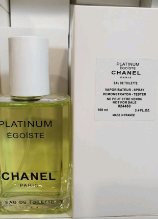 Парфуми чоловічі тестер" chanel platinum egoist" 100ml