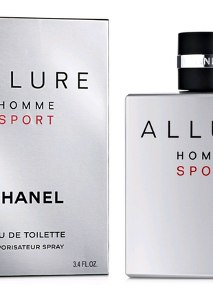 Парфуми чоловічі оригінал "chanel allure homme sport" 100ml