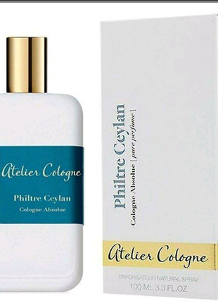 Духи унісекс тестер "atelier cologne philtre ceylan" 100ml