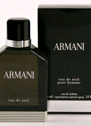 Парфуми чоловічі "giorgio armani eau de nuit" 100 мл1 фото