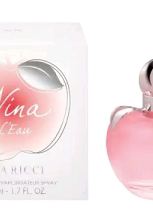 Жіночі парфуми "nina ricci nina leau" 80ml