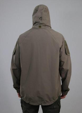 Куртка тактическая ultimatum level-5 олива,всесезонная  куртка армейская водоотталкивающая нейлон4 фото