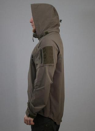 Куртка тактическая ultimatum level-5 олива,всесезонная  куртка армейская водоотталкивающая нейлон5 фото