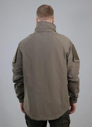 Куртка тактическая ultimatum level-5 олива,всесезонная  куртка армейская водоотталкивающая нейлон2 фото