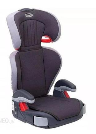 Автокрісло бустер graco junior maxi iron 15-36 кг1 фото