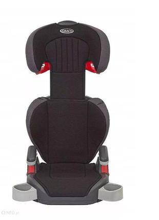 Автокрісло бустер graco junior maxi iron 15-36 кг2 фото