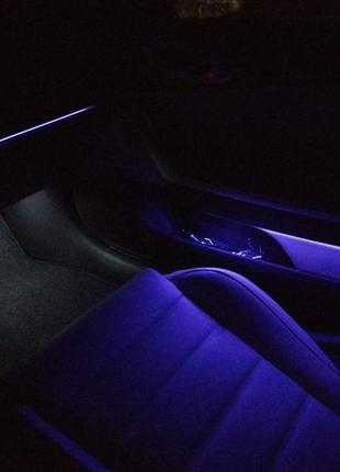 Подсветка для авто с пультом rgb led ambient h влагозащищенная8 фото