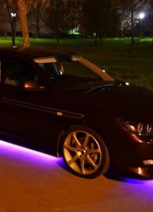 Подсветка для авто с пультом rgb led ambient h влагозащищенная12 фото
