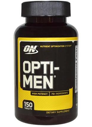 Optimum nutrition, opti-men, 150 таблеток1 фото