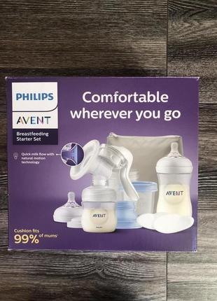 Ручний молоковідсмоктувач (молокоотсос) philips avent + подарунок