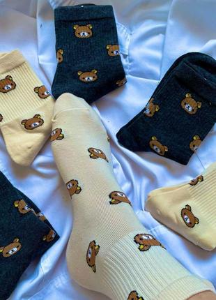 Шкарпетки з ведмедиками2 фото