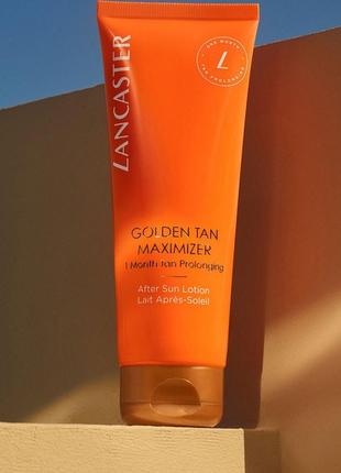Lancaster golden tan maximizer after sun lotion молочко для тела продления загара 250 ml2 фото
