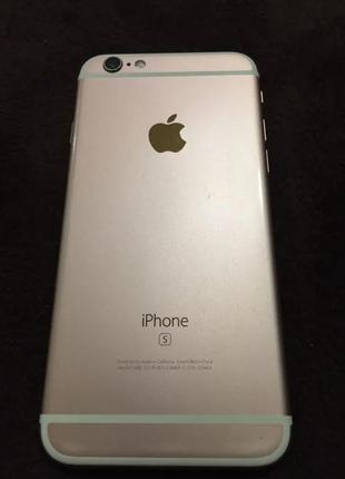 Apple iphone 6s rose gold 32 gb neverlock (не працює відбиток)
