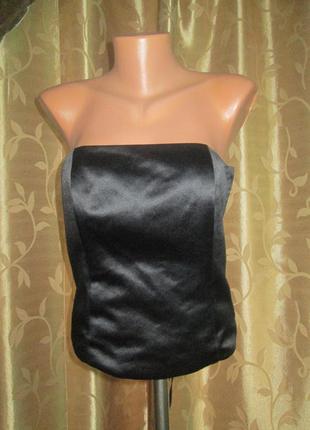 Корсет атласний