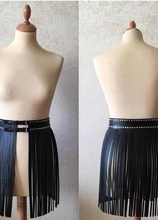 Пояс с бахромой