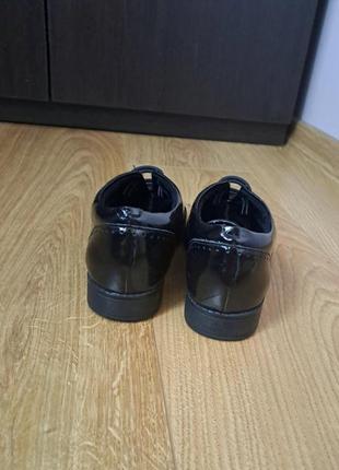 Кожаные туфли для девочки/лоферы/броги5 фото