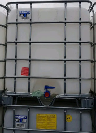 Продам єврокуб. кубова бочка 1000 л. дбж контейнер.1 фото