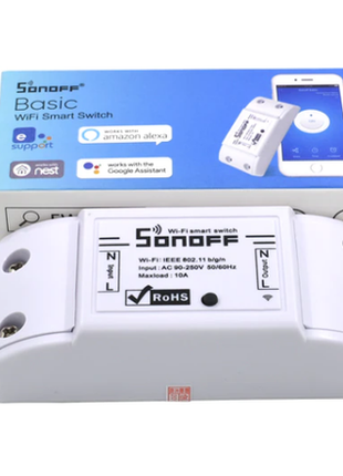 Sonoff basic (оригінал) wi-fi перемикач sonoff basic2 фото