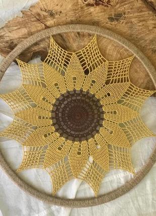 Фанерное кольцо 38 см обруч, толщина 6 мм, ширина 1.5 см, основа для панно, мобилей, декора