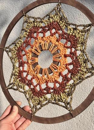 Фанерное кольцо 38 см обруч, толщина 6 мм, ширина 1.5 см, основа для панно, мобилей, декора