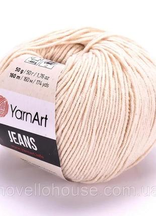 Джинс ярнарт (yarnart jeans) 05 світлий беж