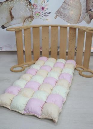 Детская качеля балансир с матрасиком алиса