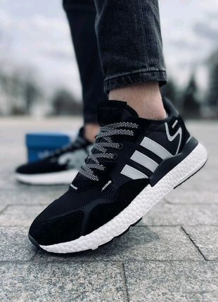 Кросівки adidas nite jogger рефлективні1 фото