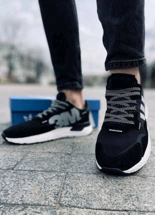 Кросівки adidas nite jogger рефлективні6 фото