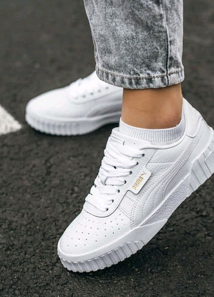 Puma cali bold white