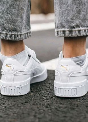 Puma cali bold white3 фото