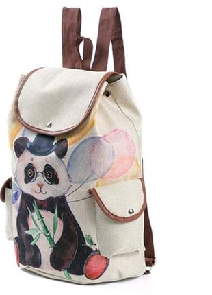 Стильний рюкзак панда miyahouse для підлітків і молоді панда 23 фото