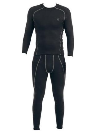 Термобілизна marsava merino thermo suit black size l