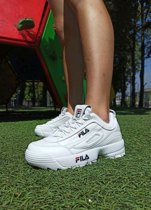 Жіночі кросівки fila disruptor4 фото