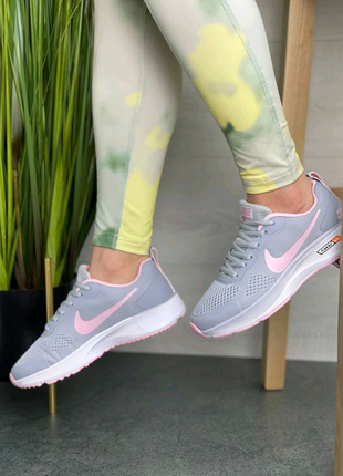 Жіночі кросівки nike zoom structure 7x grey/pink7 фото