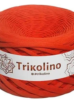 Пряжа трикотажная 7-9 мм "trikolino", 50 м 160 г, цвет алый