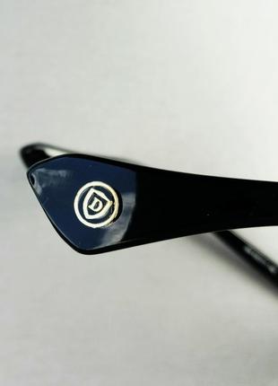Dita очки капли женские солнцезащитные сине сиреневые зеркальные7 фото