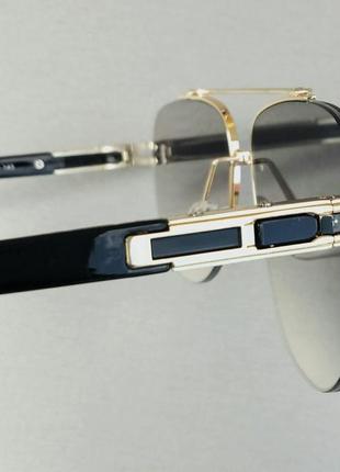 Dita очки капли женские солнцезащитные сине сиреневые зеркальные8 фото