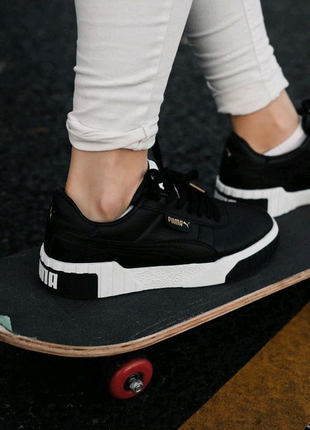puma spring cali bold (black)