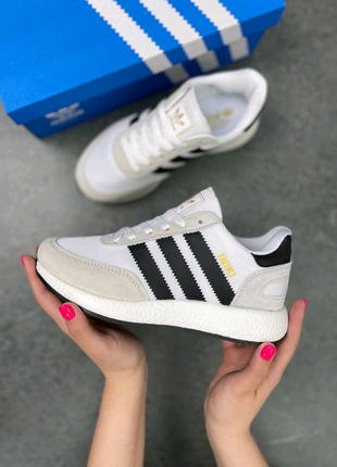 🔥жіночі кросівки adidas iniki runner white