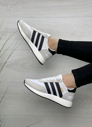 🔥жіночі кросівки adidas iniki runner white2 фото