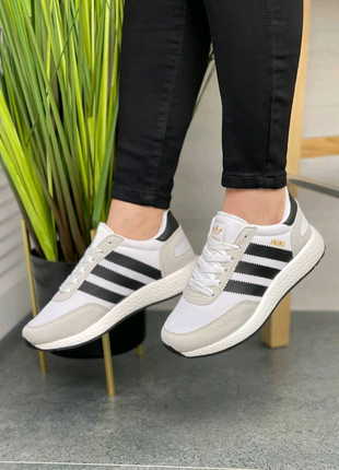 🔥жіночі кросівки adidas iniki runner white5 фото