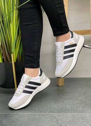 🔥жіночі кросівки adidas iniki runner white6 фото