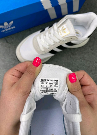 🔥жіночі кросівки adidas iniki runner white7 фото