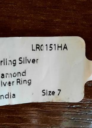 Новый серебряный перстень кольцо 925 пробы с бриллиантами 1 карат9 фото